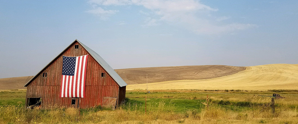 Barn flag